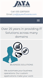 Mobile Screenshot of jayasoftwares.com